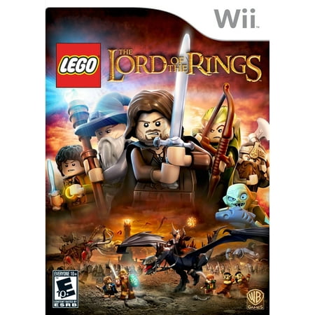 Lego The Lord of the Rings WII video game (Best Lego Wii Games)