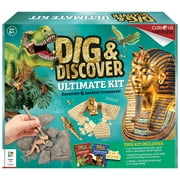 Dig & Discover Ultimate Kit - DIY Science and Geology for Kids - Uncover Treasure and Fossils - Ancient History for Kids - STEM Skills for Kids Aged 8 to 14 - Archaeology Basics
