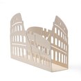 thumbnail image 1 of Mango Steam Metal Tabletop Napkin & Letter Holder - Colosseum/Rome (6" L x 1.75" W x 4" H), 1 of 2