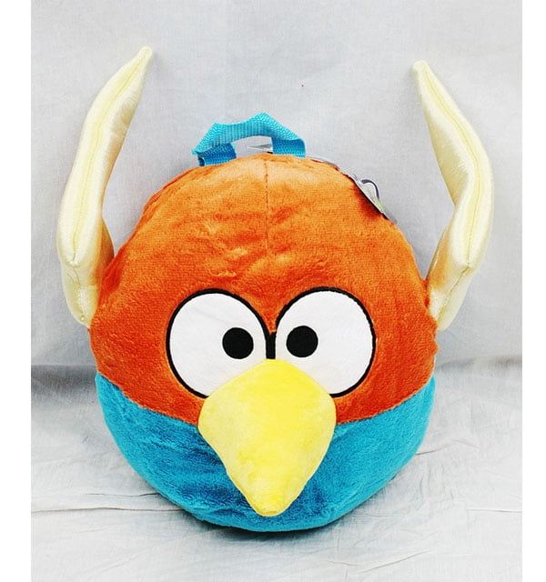 Angry Birds Space Firebomb Bird Plush Backpack Clip 