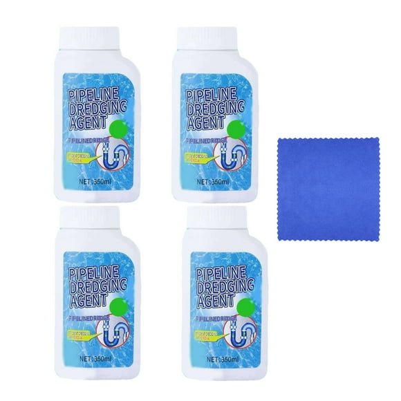 Limpiador doméstico, desatascador, agente de dragado, potente limpiador, herramienta limpiadora de inodoros, desatascador de inodoros y de tuberías de fregaderos de cocina, destapador de desagües en p