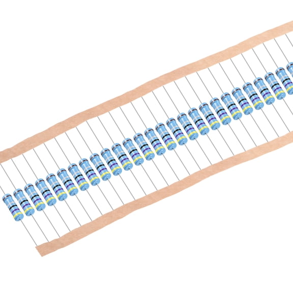 Metal Film Resistors 4.7 Ohm 1W 1% Tolerances 5Color Bands Pack of 30