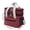 Red, variant on Double-Layer Insulated Lunch Bag, Portable Thermal Lunch Tote with Shoulder Strap, Leakproof Cooler Bag for Work, Picnic and Travel