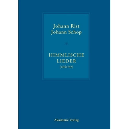 Himmlische Lieder (1641/42) (Hardcover)