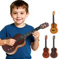 thumbnail image 1 of Nsxcdh Touch Music Guitar Kids Ukulele Toy Plastic 21.65x7.87x2.36in Simulation Adjustable Piano Button Interactive Early Learning Musical Instrument Christmas Gifts for Grandkids, 1 of 7