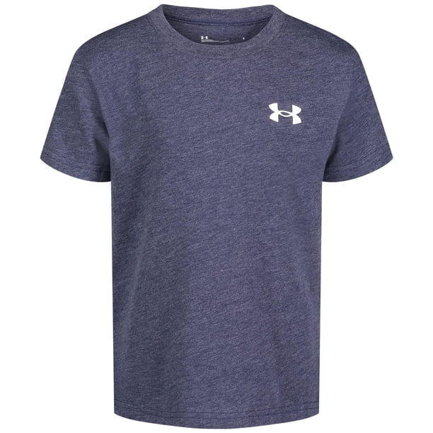 Camiseta Under Armour Elite de manga corta para niños, azul marino, Sp22 2Y