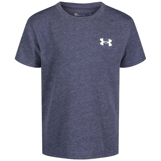 Camiseta Under Armour Elite de manga corta para niños, azul marino, Sp22 2Y