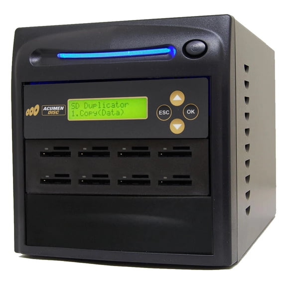 Acumen Disc 1 to 7 SD / MicroSD combo - Micro Secure Digital Memory Media Card Flash Drive Duplicator