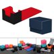 thumbnail image 1 of 2Pcs Trading Card Deck Box Game Card Storage Case Display Organizer Card Cola Estuche de baraja de cartas coleccionables, 1 of 8