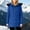 *Blue, variant on ClodeEU Women's Thicken Cotton Hooded Coat ,Warm Parka Jacket with Plush Removable Hood Navy,Womens Plus XXL