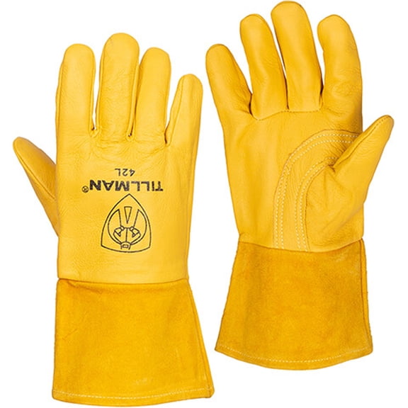 Tillman 42 Premium Heavyweight Top Grain Pigskin MIG Welding Gloves, Large