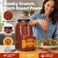 thumbnail image 5 of Its Delish Imitation Bacon Bits 4 Lbs Bulk Gallon Jug, Kosher Parve Vegan Plant-Based Soy Bacon Crumbles for Salad Topping, Baked Potatoes, Eggs, Pizza, Tacos, No MSG, Smoky Bacon Flavor and Crunch, 5 of 7