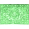 thumbnail image 1 of Ahgly Company Indoor Rectangle Persian Emerald Green Traditional Area Rugs, 2' x 3', 1 of 4