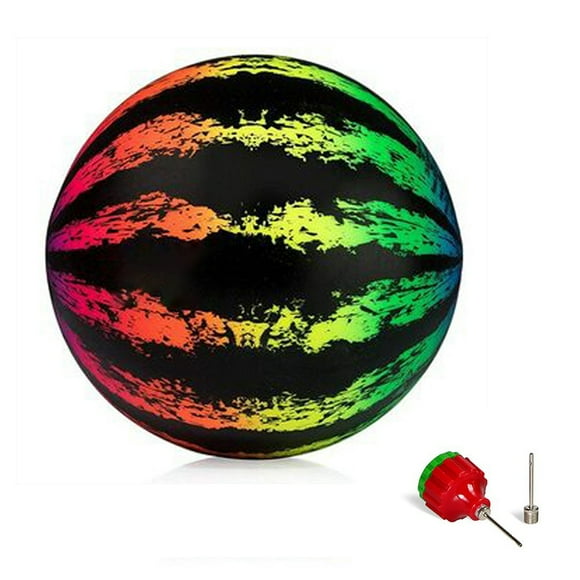 Swimming Pool Game Ball 9 Inch Underwater Pool Toy Ball with Hose Adapter, for Under Water Passing, Dribbling, Diving, Pool Game for Teen Adult