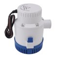 thumbnail image 2 of 3000GPH Bilge Pump with Erosion Resistant Plastic, Smooth Operation, Overheating Protection, Long Service Life, Suitable for Pond, Swimming Pool, 2 of 7