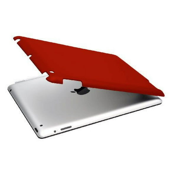 Red iPad 2, ipad 3, the new ipad, Slim fit Case cover for Apple iPad 2nd 3rd Generation Wifi / 3G / 4G Model 16GB / 32GB / 64GB color matching Sticky Case by Techgiant