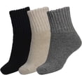 thumbnail image 2 of BomKinta Calcetines para botas para mujer, calcetines cálidos y gruesos de invierno, calcetines acogedores, regalo de Navidad, 2 of 4