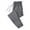 A-GY1#197, variant on XIAONU Men's Black Athletic Pants Elastic Waist Quick-Dry 3 4 Pant Lightweight Sport Casual Trousers