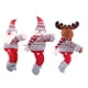 thumbnail image 3 of Alzapaños de cortina de Navidad 3 uds. Alzapaños de hebilla de cortina de Navidad Dibujos animados de Papá Noel Muñeco de nieve Muñeco de alce Gancho de cortina Sujeción Hebilla Abrazadera para decora kaili Sencillez, 3 of 3