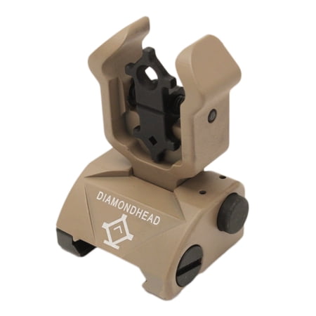 Diamondhead Diamond Sight Rear Sight, Gen 2 Flat Dark Earth