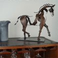 thumbnail image 1 of Horse Sculpture Metal Led Animal Sculpture Home Restaurant Decoration Housewarming Gift-b, 1 of 4