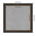 thumbnail image 4 of Amanti Art Ashton Black Framed Magnetic Board 19 x 19 in., 4 of 7