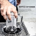 thumbnail image 2 of KAKOWELY Bottle Cup Rinser Bar Cup Quick Cleaning Rinser Automatic Glass Cup Rinser Cup Washer Rinser3.94"X3.94"X2.76", 2 of 5