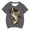Grey, variant on Girls' Tops Cute Cat Graphic Print Short Sleeve Tee Soft Casual Girls Clothes Beige 3-4 Years