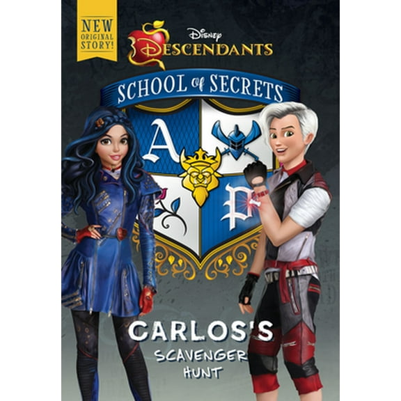 Pre-Owned School of Secrets: Carlos's Scavenger Hunt (Disney Descendants) (Hardcover) 1368013988 9781368013987