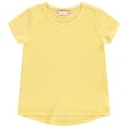 thumbnail image 3 of BTween Girls 4 Piece Summer Tops Fashionable Short Sleeve T-Shirt Casual Daily Shirt for Kids Assorted Colors, 3 of 6
