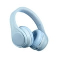 thumbnail image 2 of Auriculares inalámbricos Bluetooth plegables supraaurales azules, auriculares inalámbricos Bluetooth con auriculares retráctiles y juego deportivo, 2 of 4