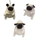 thumbnail image 3 of Pug Dog Stuffed Animal, Funny & Cuddly Puppy Plush Toys For Kids Adults, Dog Plushies Toy Gift, 3 of 5