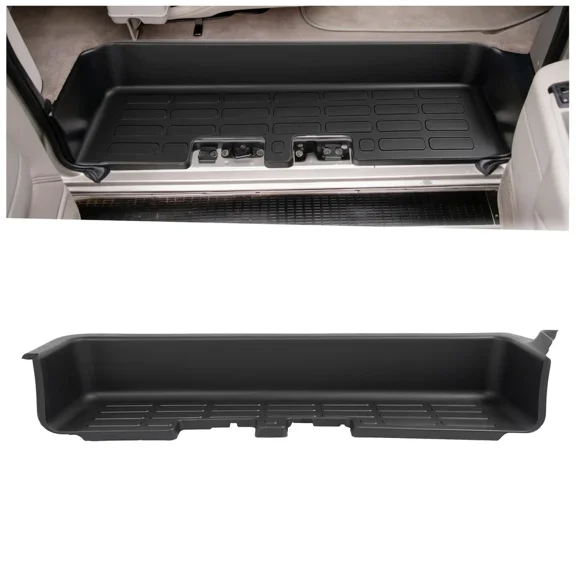 Kojem Door Step Mat for 1996-2025 Chevy Chevrolet Express GMC Savana 1500 2500 3500 P30 Side Hinged Door Step Pad Mat Replacement for 20823611 PP Plastic Textured Black
