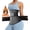 Gray-A, variant on Women's Neoprene Sweat Waist Trainer - Double Belt Workout Corset, Waist Cincher Sauna Trimmer with Zipper, Compression Belly Shaper for Weight Loss