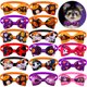 thumbnail image 5 of (12 piezas) Corbata genérica para mascotas Corbata para mascotas con temática de Halloween Corbata para mascotas espeluznante de Halloween Corbata para mascotas ajustable, cómoda y exquisita Corbata, 5 of 5