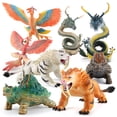 thumbnail image 3 of Gprince Children Mythical Creatures Action Figures Chinese Azure Dragon Tortoise Vermilion Bird White Tiger Model Ornaments, 3 of 8