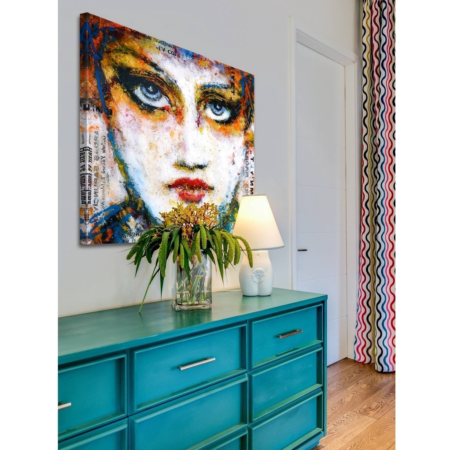 Maria Painting Print on Wrapped Canvas