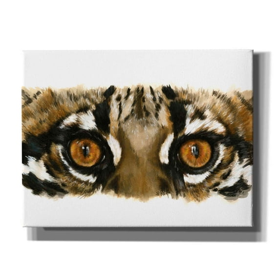 Epic Graffiti 'Eye Catching Ocelot' by Barbara Keith, Canvas Wall Art, 34"x26"