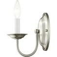 thumbnail image 5 of 4.25 inch 1 Light Brushed Nickel Wall Sconce with Steel base material, 5 of 8