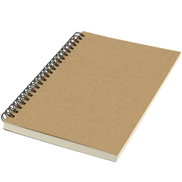 Epakh 36 Pack A5 Blank Spiral Notebooks - Unlined Sketchpad, 100 Pages Each, Soft Cover For Drawing, Notes, School, Office