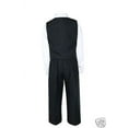 thumbnail image 5 of New Infant Boy & Toddler Black Wedding Formal  Vest Suit Outfits 0-24M  2T 3T 4T, 5 of 7