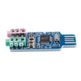 thumbnail image 1 of Free driver USB Sound Card CM108 USB Sound Card Chip Blue, 1 of 7