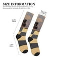 thumbnail image 5 of Bixox Chess Board With Pawns Print Compression Socks,Compression Socks Women & Men Circulation for Medical,Running,Athletic, 5 of 7