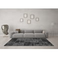 thumbnail image 3 of Ahgly Company Indoor Rectangle Oriental Gray Modern Area Rugs, 6' x 9', 3 of 4