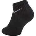 thumbnail image 6 of Men's Nike 6-Pack Everyday Cushion Ankle Training Socks Color: Black Size: 12-15, 6 of 8