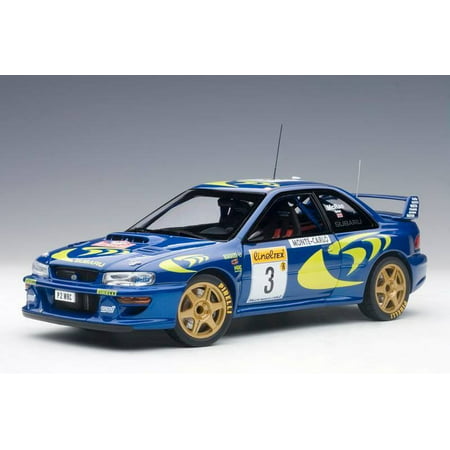 1997 Subaru Impreza WRC #3 Rally Monte Carlo Colin McRae / Nicky Grist 1/18 Diecast Model Car by