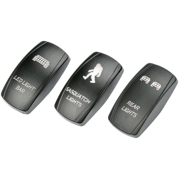 Dorman 84948 Rocker Switch Cover Black (Pack of 3)