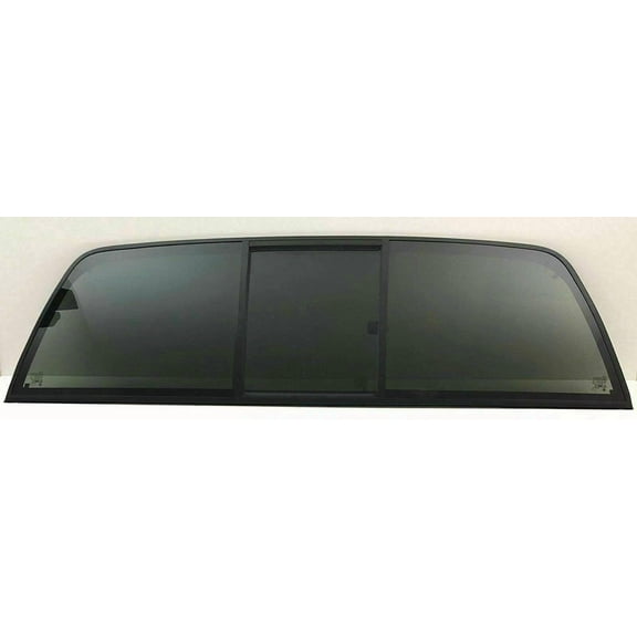 Sliding Back Window Glass Manual Back Slider Compatible with GMC Pickup/Chevrolet Pickup C1500 K1500 1988-1999 Models/ C2500 C3500 K2500 K3500 1988-2000 Models
