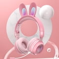 thumbnail image 3 of Auriculares Inalámbricos Bluetooth 5.0 Estéreo 360 grados Luz Rosado Perfke, 3 of 9