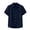 Dark Blue, variant on Dagugfen Button down Shirts for Men Short Sleeve Lightweight Breathable Loose Casual Tops Summer Outdoor Beach Shirts